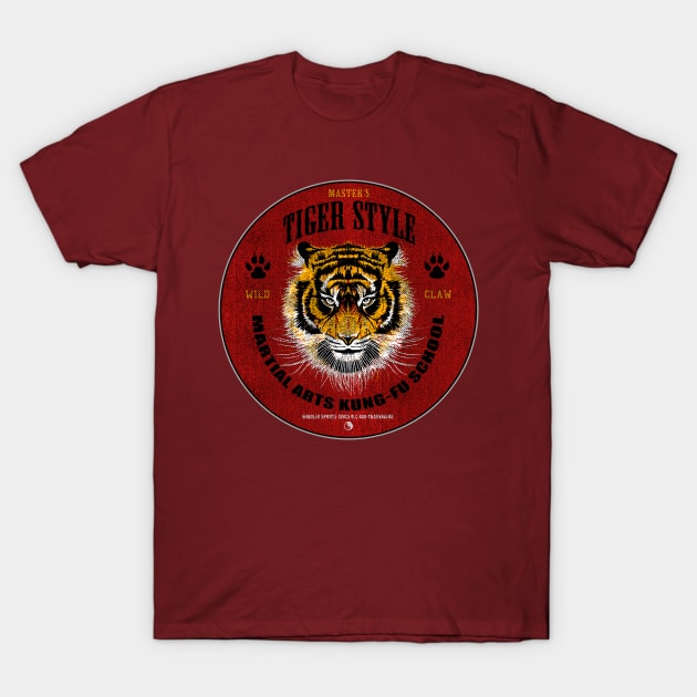 martial arts school patch T-Shirt by hayr pictures